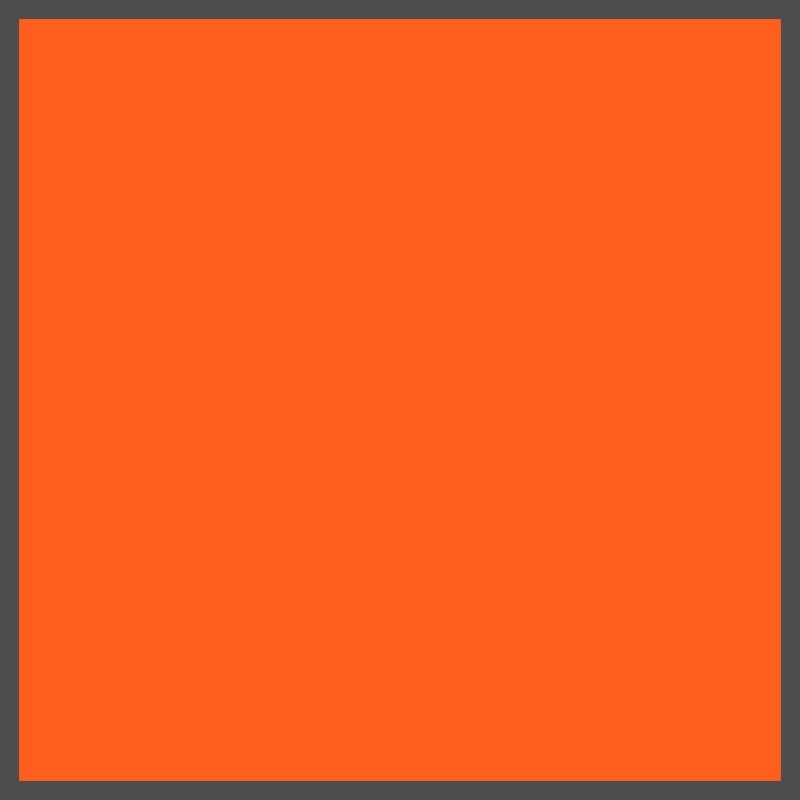 Solid Surface Sheet Color DM6004 Energy Orange, 1/2" Thick 30" x 144