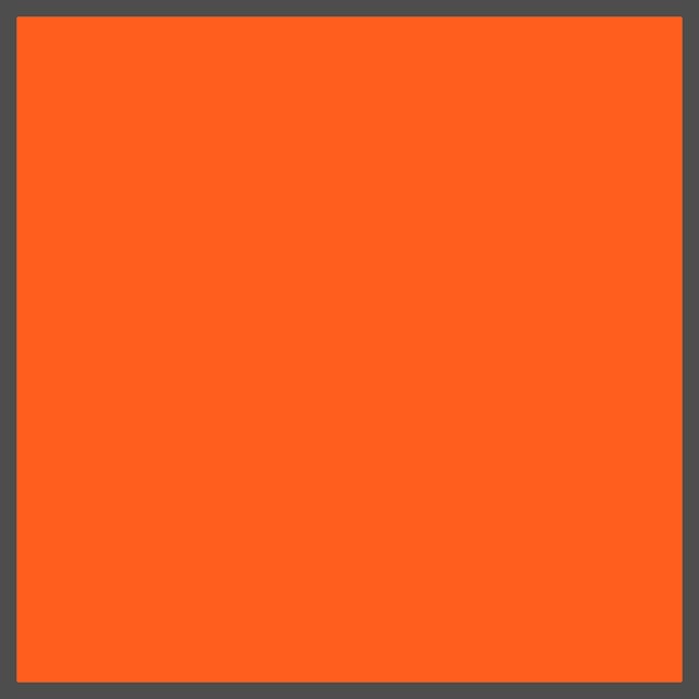 Solid Surface Sheet Color DM6004 Energy Orange, 1/2" Thick 30" x 144
