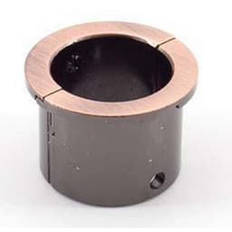 1-1/16" Split Cable Grommet, Antique Brass