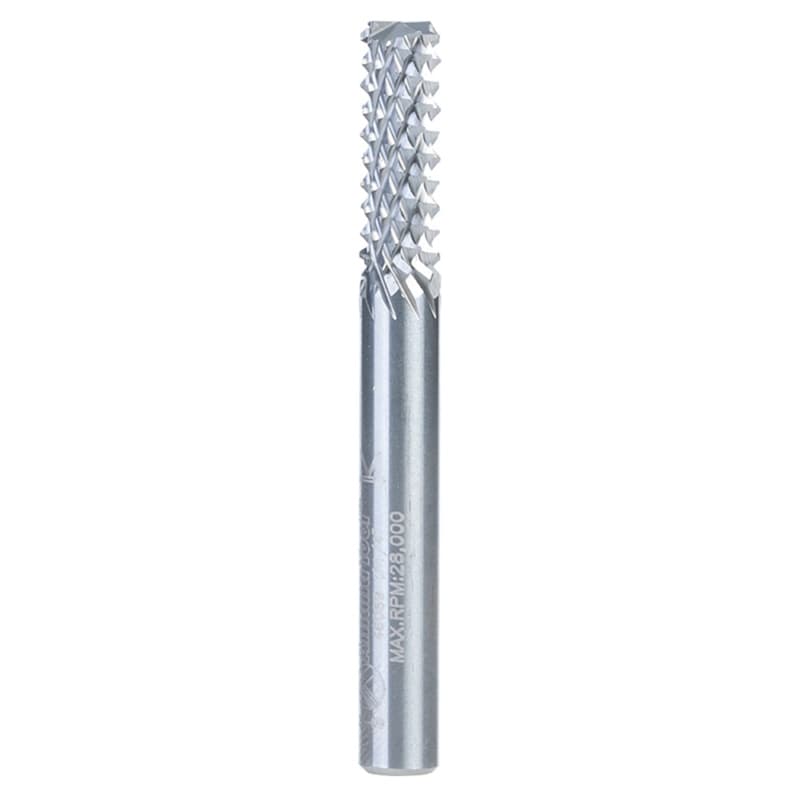 1/4" x 3/4" Diamond Pattern Composite Cutting End Mill Bit, 1/4" Shank