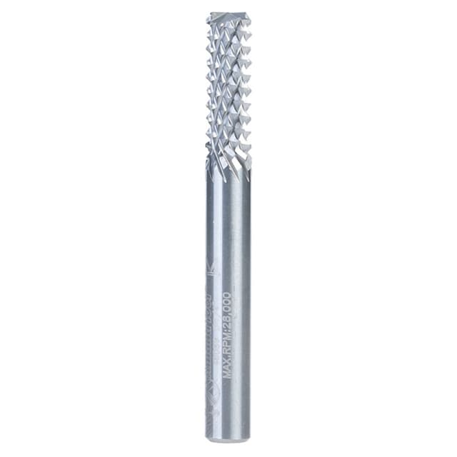 1/4" x 3/4" Diamond Pattern Composite Cutting End Mill Bit, 1/4" Shank