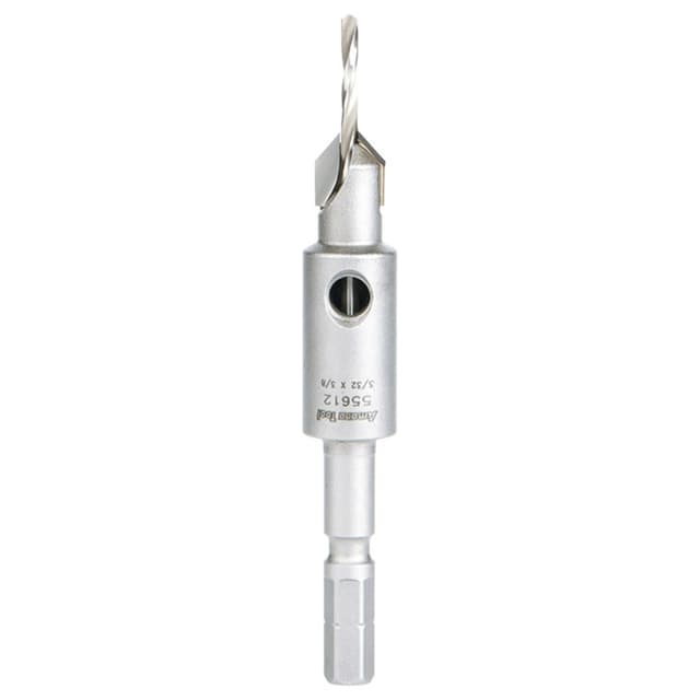 3/8" Dia x 3/32" Drill Dia 82° Carbide Tipped Countersink for Festool CENTROTEC System