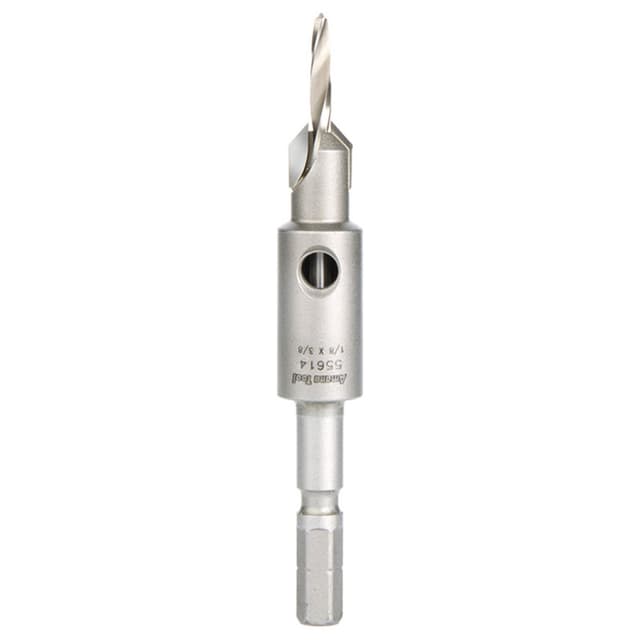 3/8 Dia x 1/8" Drill Dia 82° Carbide Tipped Countersink for Festool CENTROTEC System