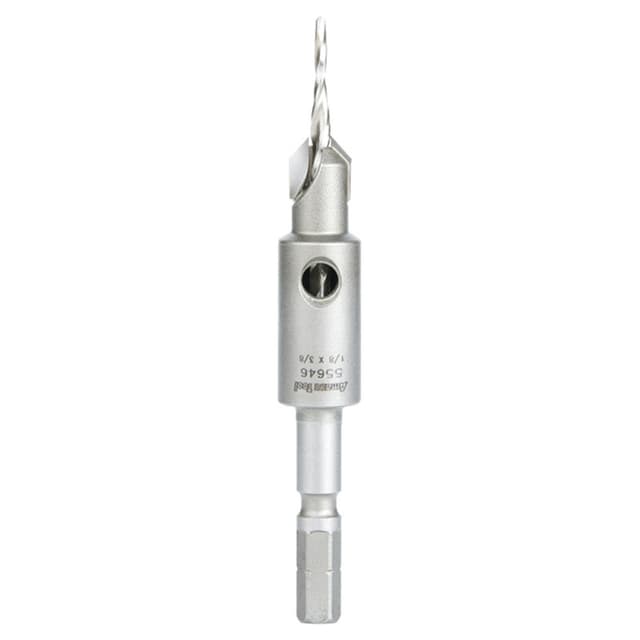 3/8" Dia x 1/8" Drill Dia Carbide Tipped 82° Countersink Taper for Festool CENTROTEC System #10 Screw