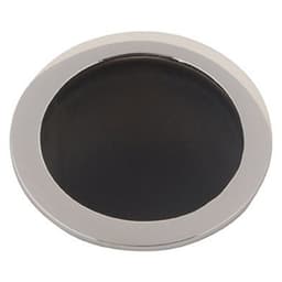 Round Small Curling Iron Holder, Polished Chrome