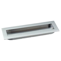 5-29/32" Elongated Frame Drawer Pull, Matte Chrome