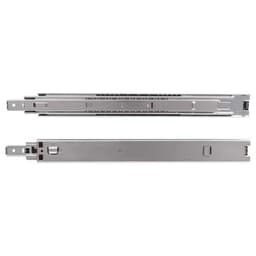 8620 Heavy-Duty Drawer Slide with 150lb Capacity, Full Extension, Side-Mount, Zinc, 22