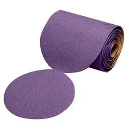 6" Cubitron II Stikit™ 775L 150+ Grit No Holes Disc Roll, Ceramic on Film