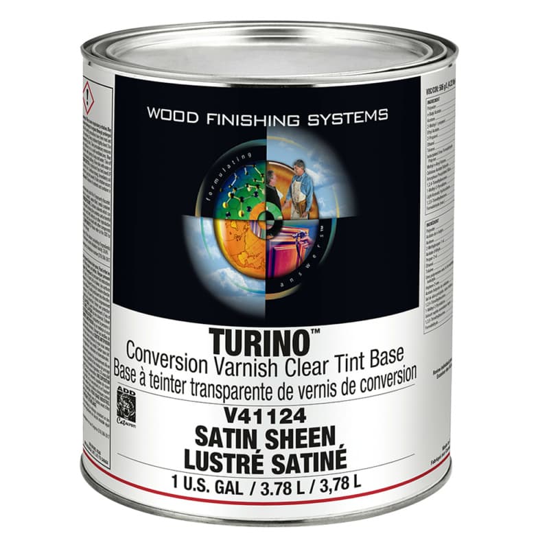 Turino Clear Conversion Varnish, Dull, 1 Gallon