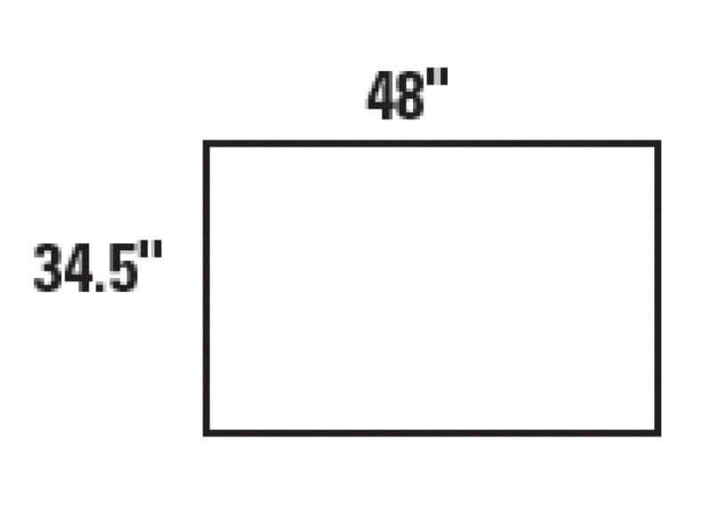 48 WX34-1/2 HX3/16 D BACK PNL GRY, WCBACK PANELS