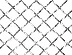 Kent Design Decorative Wire Grille, 313C Series, Antique Silver, 48" x 72"