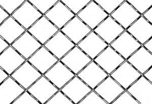 Kent Design Decorative Wire Grille, 315C Series, Satin Copper, 48" x 72"