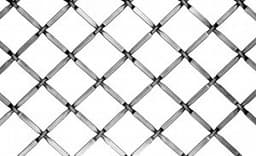 332 P Decorative Wire Grille, Bright Brass