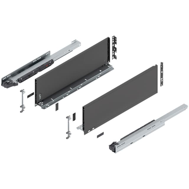 Blum LEGRABOX Drawer System, C-Height, Orion Gray