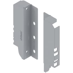 Tandembox Rear Fixing Bracket Set, B-Height, Gray
