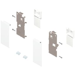 Legrabox Front Fixing Bracket K-Height for Interior Drawer, Silk White Matte