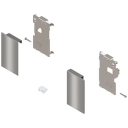 Legrabox Interior Front Fixing Bracket for M-Height 3-9/16", Stainless Steel