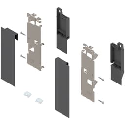Legrabox Interior Front Fixing Bracket for C-Height 7", Orion Gray