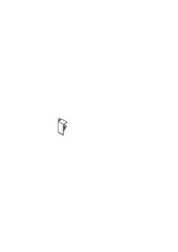 Metabox 320N Right-Hand Interior Front Fixing Bracket, Full Extension, 2-1/8", White