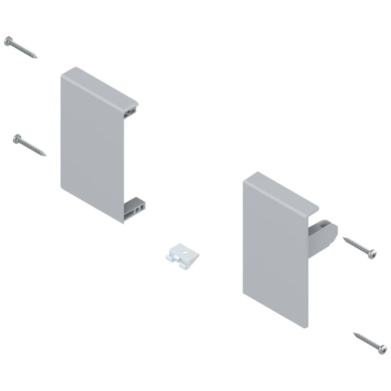 Tandembox Interior Front Bracket, Dust Gray