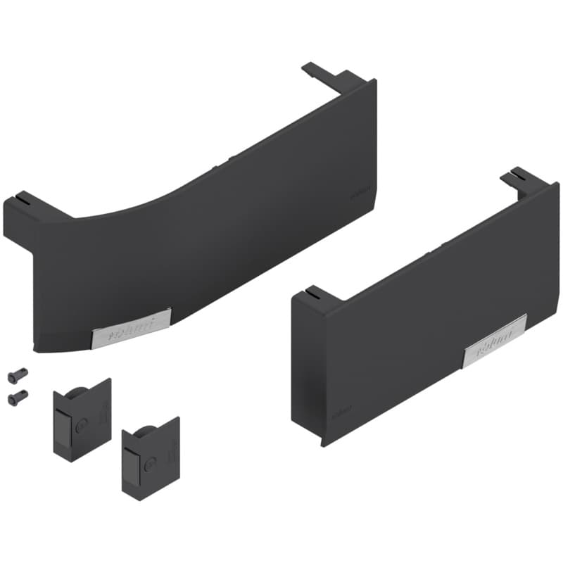 Aventos HK-Top Cover/Switch Set, Dark Gray