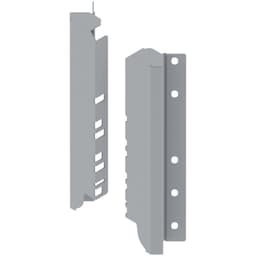 Tandembox Rear Fixing Bracket Set, D-Height, Gray