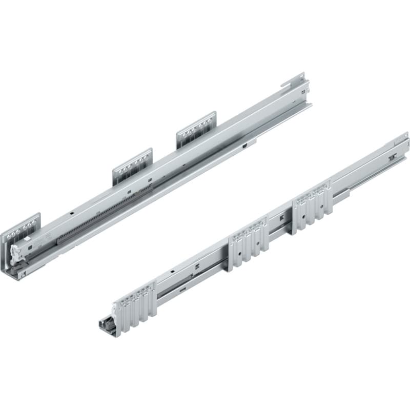 Merivobox Cabinet Profile with 70kg Capacity, Full Extension, Zinc-Plated, 600mm