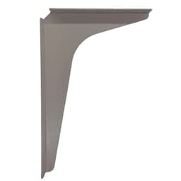 8" x 12" Heavy Duty Workstation Bracket, Gray Finish (5 Pair)