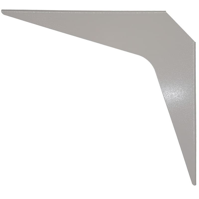 24" x 29" Heavy Duty Workstation Bracket, Gray Finish