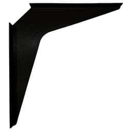 18" x 24" Heavy Duty Workstation Bracket, Black Finish
