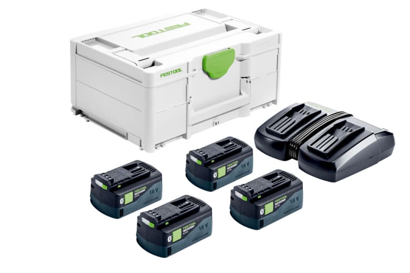 18V 5.0Ah 4 Battery/Charger Starter Pack Energy Set