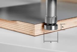 7/8" x 5/16" Edge Trimming Cutter with Ball Bearing