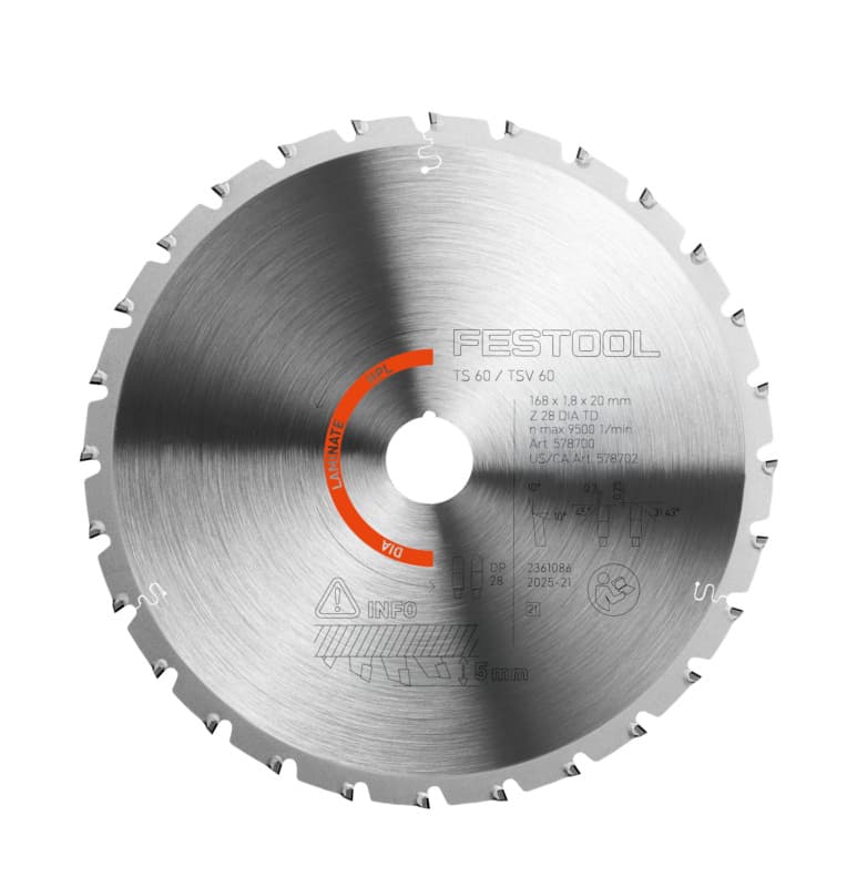 168mm x 28 Teeth Diamond Saw Blade