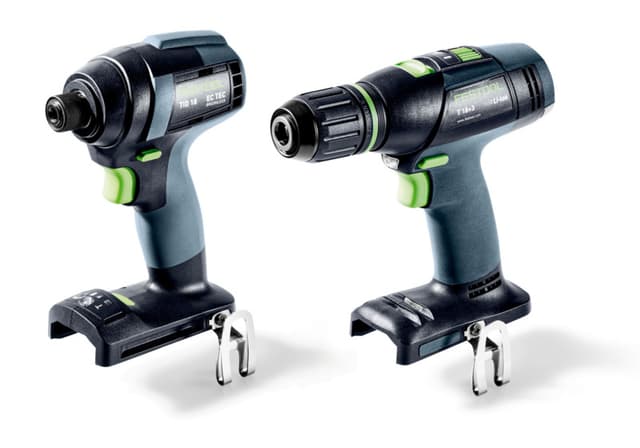 18V Brushless Motor, Bare Cordless Impact Driver and Drill 2 Tool Set