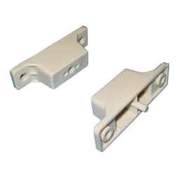 Drawer Slide Spacer, 1", Almond, 50/Box