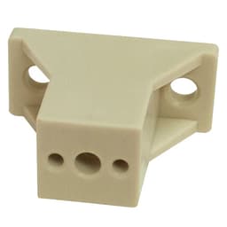 Drawer Slide Spacer, 1-1/2", Almond, 100/Box