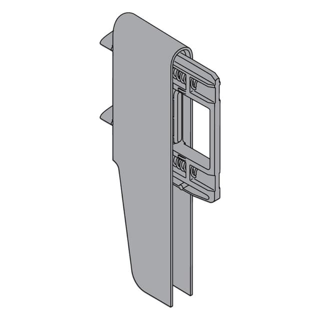1/2" ORGA-LINE Spring Connector, Gray