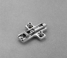 Domi Cam Adjustable Wing Mounting Plate, Titanium, Screw-On, 2mm