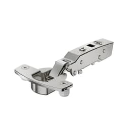 Sensys 8631i 95° Opening Thick Door Hinge, 45mm Bore Pattern, Self-Closing, Overlay, Nickel-Plated, Dowelled