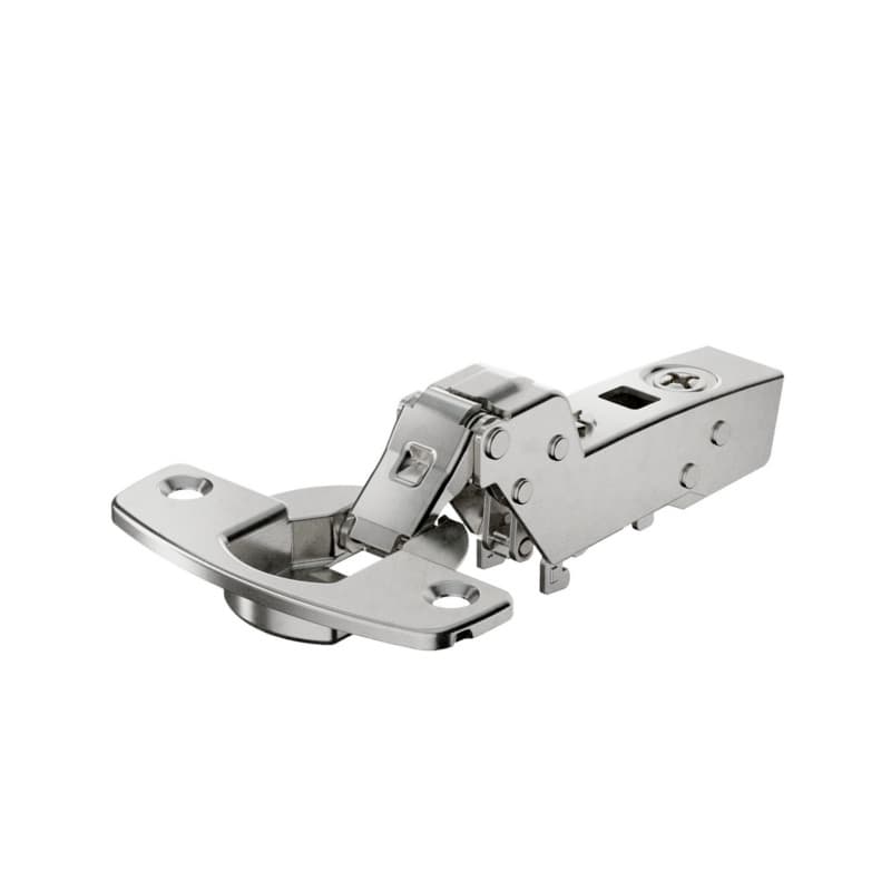 Sensys 8646i 110° Opening Thin Door Hinge, 45mm Bore Pattern, Self-Closing, Inset, Nickel-Plated, Screw-On