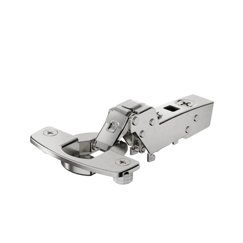 Sensys 8646i 110° Opening Thin Door Hinge, 45mm Bore Pattern, Self-Closing, Inset, Nickel-Plated, Dowelled