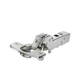 Sensys 8646i 110° Opening Thin Door Hinge, 45mm Bore Pattern, Self-Closing, Inset, Nickel-Plated, Dowelled