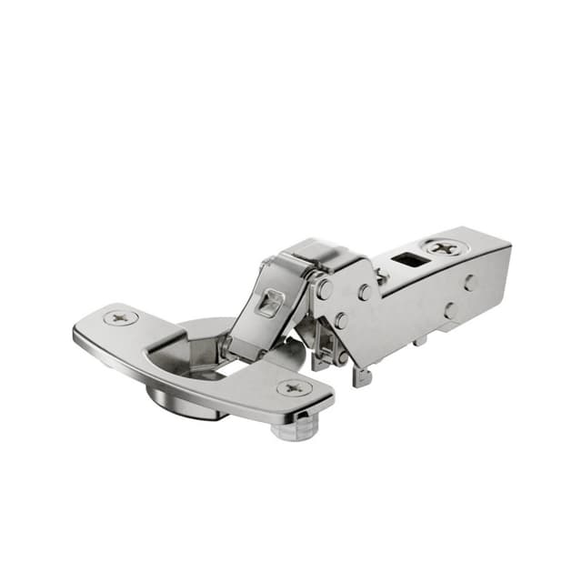 Sensys 8646i 110° Opening Thin Door Hinge, 45mm Bore Pattern, Self-Closing, Inset, Nickel-Plated, Dowelled