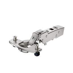 Sensys 8646i 110° Opening Thin Door Hinge, 45mm Bore Pattern, Self-Closing, Half Overlay, Nickel-Plated, Expando
