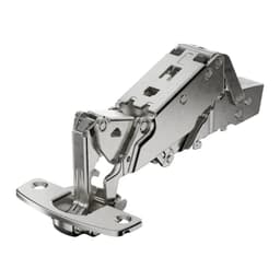 Sensys 8657i 165° Opening Zero Protrusion Hinge, 45mm Bore Pattern, Soft-Closing, Overlay, Nickel-Plated, Screw-On