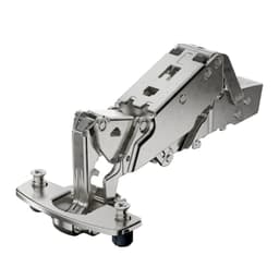 Sensys 8657i 165° Opening Zero Protrusion Hinge, 45mm Bore Pattern, Soft-Closing, Overlay, Nickel-Plated, Expando