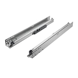 18" Quadro V6 Undermount Drawer Slide for 5/8" Drawer Material, 90 lb Capacity Full Extension, Silent System Soft-Closing, Left hand