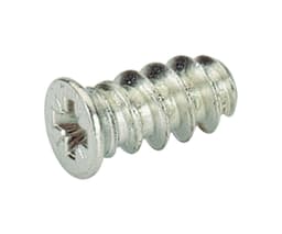 6mm x 14mm Direct Fixing Screw, Nickel, Box of Thousand by Hettich America