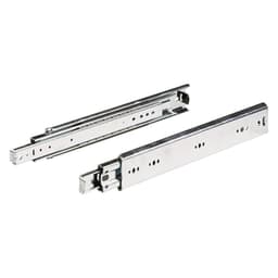 KA4620 Drawer Slide with 90Kg Capacity, Overtravel Extension, Side-Mount, Galvanized, 550mm