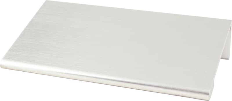 2-3/16" Edge Finger Pull, Satin Nickel